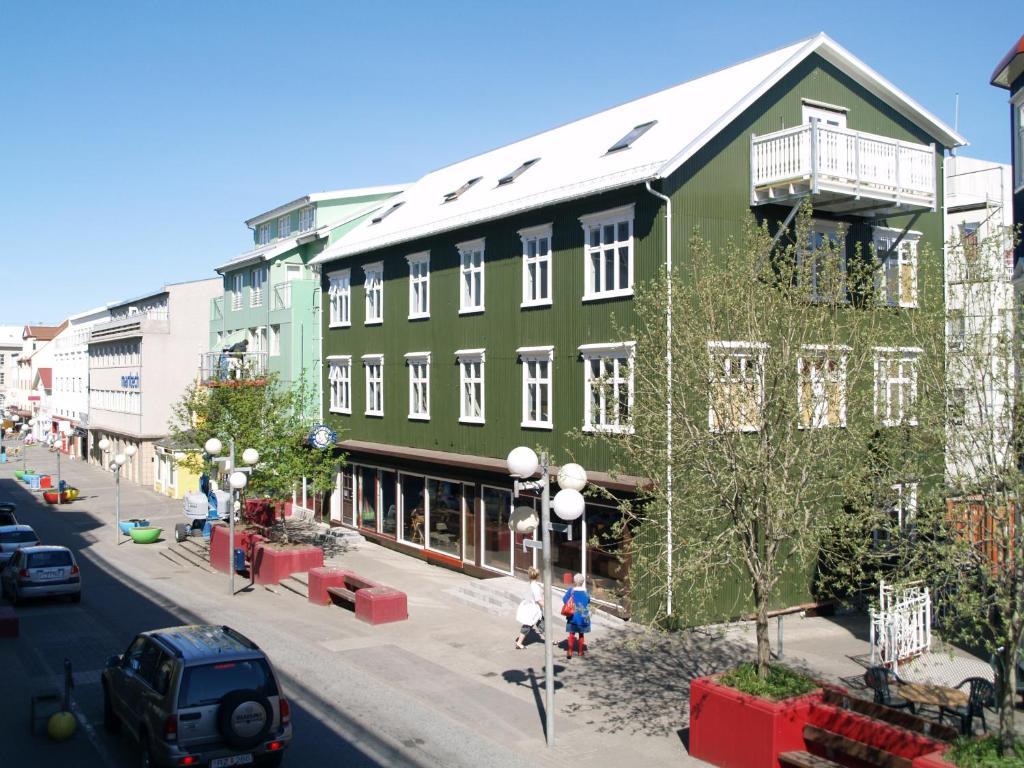 Akureyri Backpackers Pansiyon Dış mekan fotoğraf