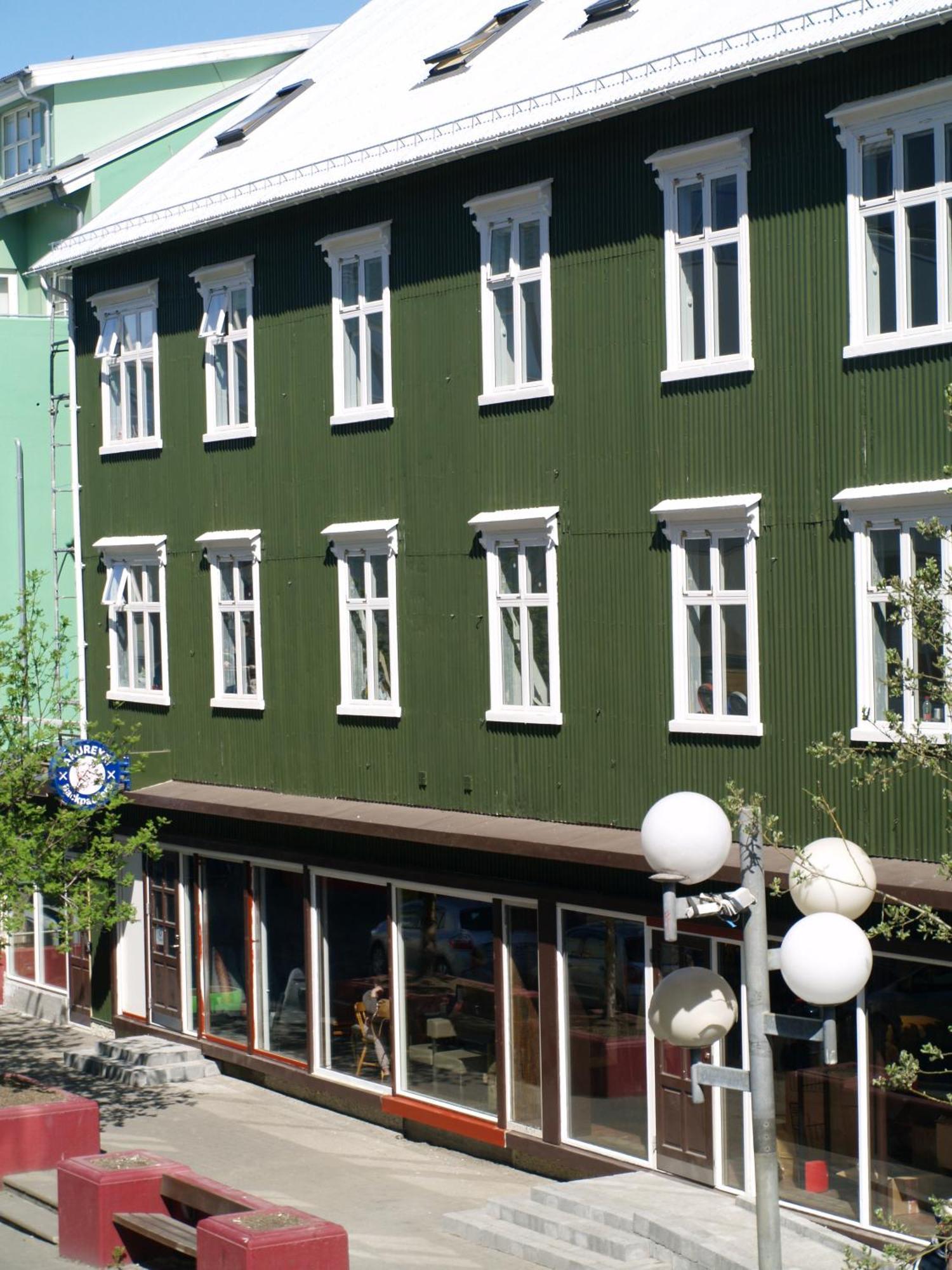 Akureyri Backpackers Pansiyon Dış mekan fotoğraf